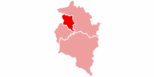 Localisation du Bezirk de Dornbirn dans le Land autrichien de Vorarlberg