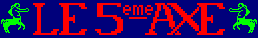 Logo du jeu (version Amstrad CPC)