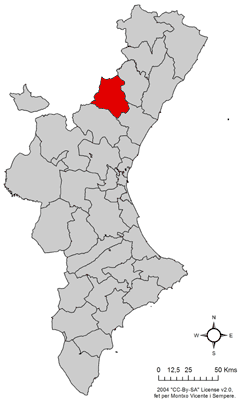 Localització de l'Alt Millars respecte del País Valencià.png