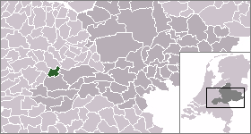 Localisation de la commune de Culemborg