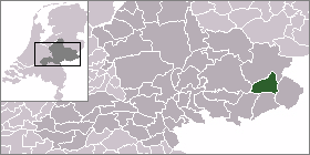 Localisation de la commune de Oost Gelre