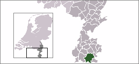 Localisation de la commune de Gulpen-Wittem