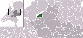 Localisation de la commune de Harderwijk