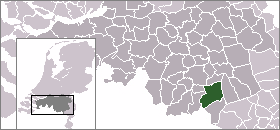 Localisation de la commune de Heeze-Leende