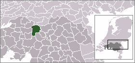 Localisation de la commune de Heusden