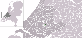 Localisation de la commune de Krimpen aan den IJssel