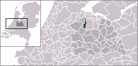 Localisation de la commune de Loenen
