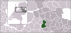 Localisation de la commune de Olst-Wijhe