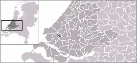 Localisation de la commune de Rozenburg