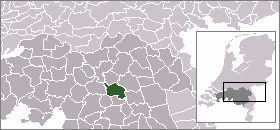 Localisation de la commune de Sint-Oedenrode