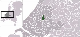 Localisation de la commune de Zevenhuizen-Moerkapelle