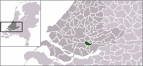 Localisation de la commune de Zwijndrecht