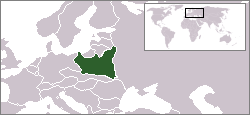 Localisation de la Pologne dans l'entre-deux-guerres