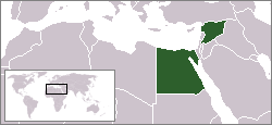 La République arabe unie en 1958.