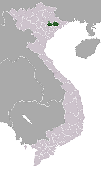 Location de la Bắc Giang