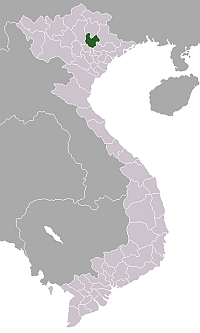 Location de la Thái Nguyên