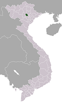Location de la Vĩnh Phúc