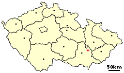 Localisation de Vyškov