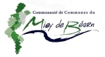 Logo de de la communauté de communes du Miey de Béarn