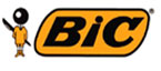 Logo orange de Bic