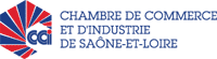 logo de la Chambre de commerce et d'industrie de Saône-et-Loire