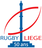 logo des 50 ans du RFC Liégeois Rugby