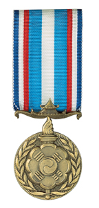 Médaille commémorative Française des opérations de l'organisation des Nations Unies en Corée.jpg