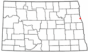 Localisation de Grand Forks
