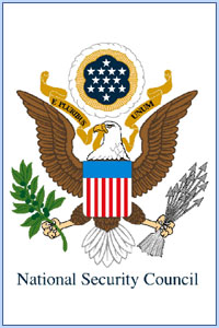 Le logo du conseil de sécurité nationale.