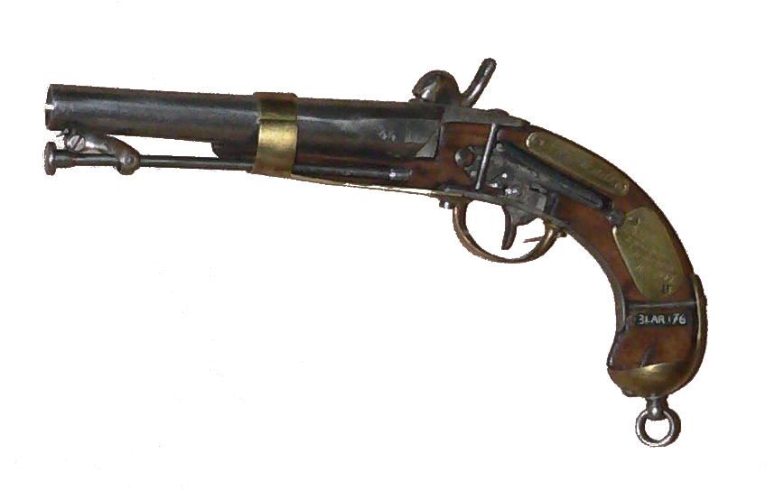 un pistolet Les Pistolets Fève du MH 2007 