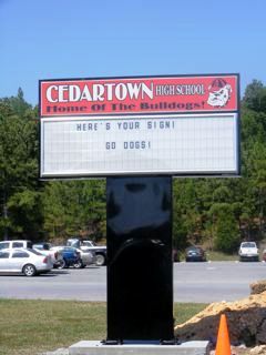 Vue générale de Cedartown