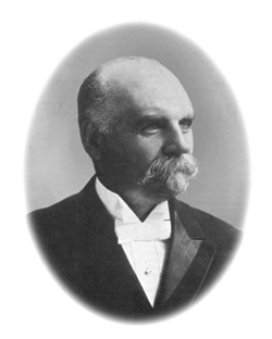 Thaddeus Lowe, en 1890.