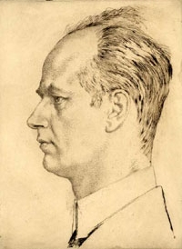 Wilhelm FurtwänglerPortrait par Emil Orlik (1928)